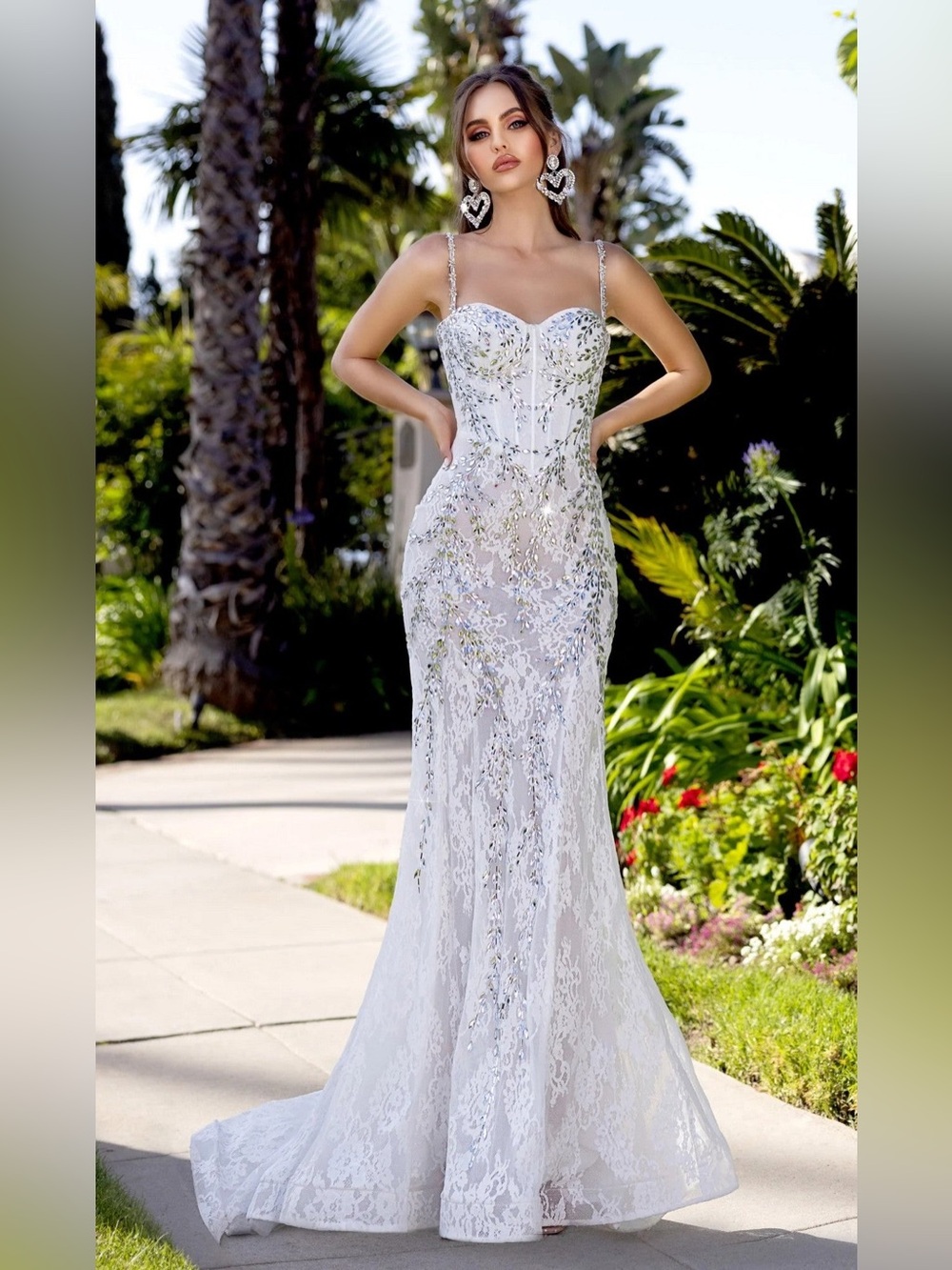 Portia and Scarlett PS25150 in Ivory/Silver NEW